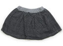 スラップスリップ SLAP SLIP スカート 110 女の子 グレー、グレンチェック 子供服 ベビー服 キッズ アウトレット ユーズド 【中古】キッズ・ベビー...