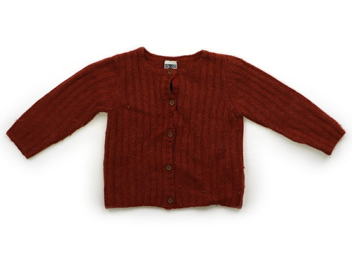 Rakuten - ボントン BONTON カーディガン 80 男の子 ブラウン 子供服 ベビー服 キッズ アウトレット ユーズド 【中古】キッズ・ベビー・マタニティ