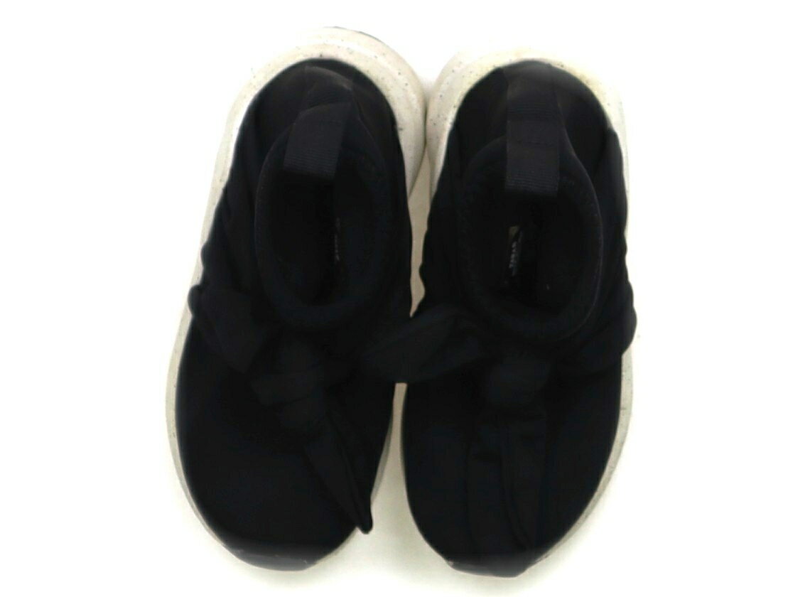 ザラ ZARA スニーカー 靴17cm〜 女の子 黒　りぼん 子供服 ベビー服 キッズ アウトレット ユーズド 【中古】キッズ・ベビー・マタニティ