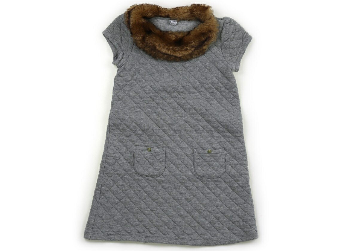 ジャニー＆ジャック Janie & Jack ジャンパースカート 150 女の子 杢グレー 子供服 ベビー服 キッズ ア..