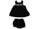 タルティーヌエショコラ Tartine et Chocolat ジャンパースカート 80 女の子 ネイビー 子供服 ベビー服 キッズ アウトレット ユーズド 【中古】キッズ・ベビー・マタニティ