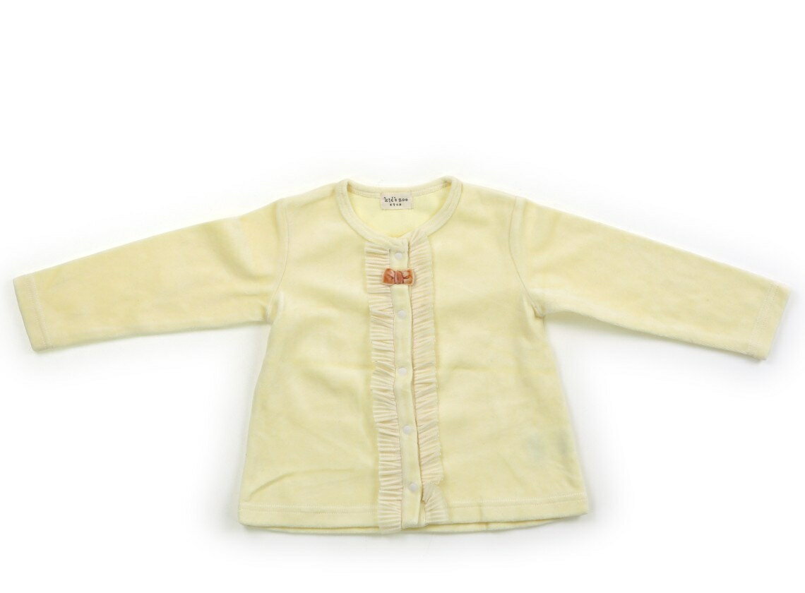 キッズズー Kids Zoo カーディガン 90 女の子 クリーム 子供服 ベビー服 キッズ アウトレット ユーズド 【中古】キッズ・ベビー・マタニティ