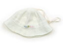ミキハウス miki HOUSE 帽子 Hat/Cap 女の子 クリーム色、リボン 子供服 ベビー服 キッズ アウトレット ユーズド 【中古】キッズ・ベビー・マ...
