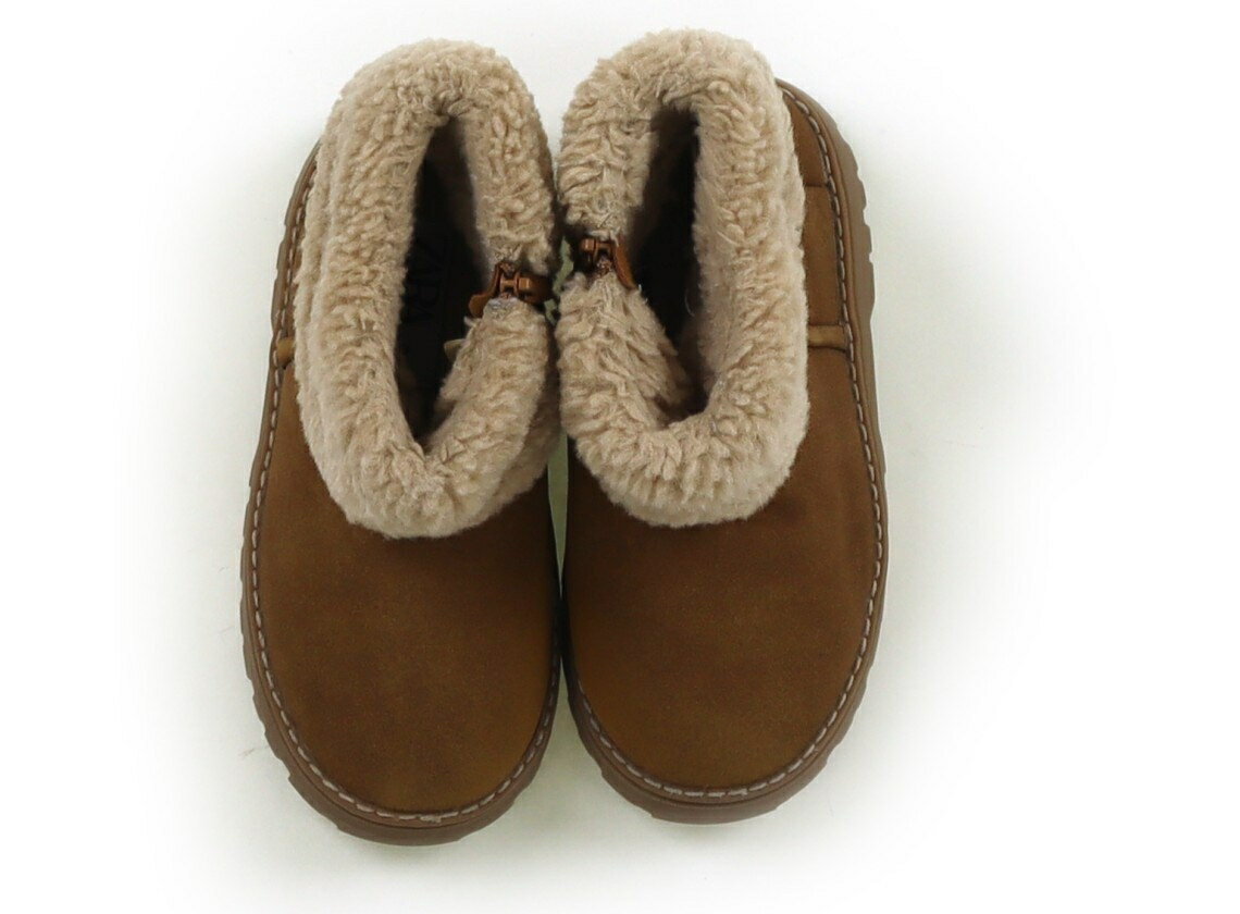 ザラ ZARA ブーツ 靴15cm〜 女の子 ベージュ 子供服 ベビー服 キッズ アウトレット ユーズド 【中古】..