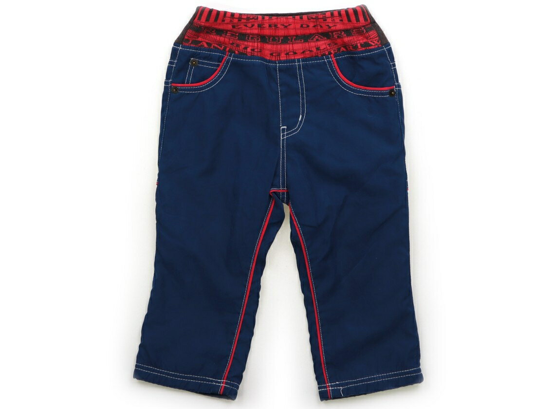 FOキッズ F.O.KIDS パンツ 80 男の子 青、黒、赤 子供服 ベビー服 キッズ アウトレット ユーズド 【中古】キッズ・ベビー・マタニティ