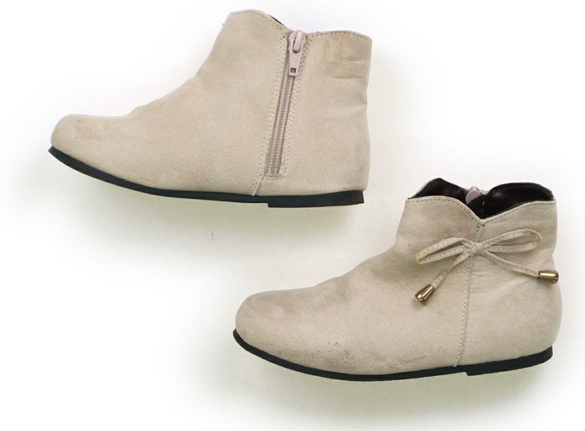 アプレレクール apres les cours ブーツ 靴18cm〜 女の子 ベージュ 子供服 ベビー服 キッズ アウトレッ..