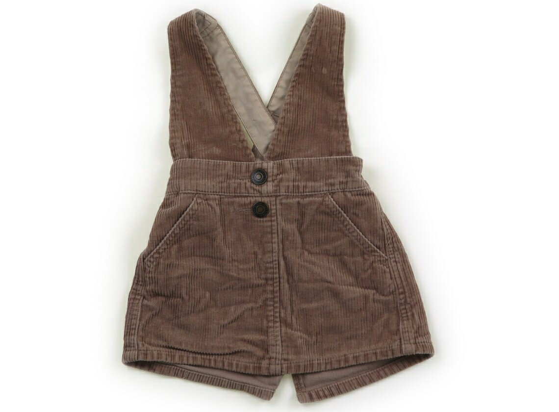 ブリーズ BREEZE ジャンパースカート 80 女の子 ブラウン 子供服 ベビー服 キッズ アウトレット ユーズド 【中古】キッズ・ベビー・マタニティ