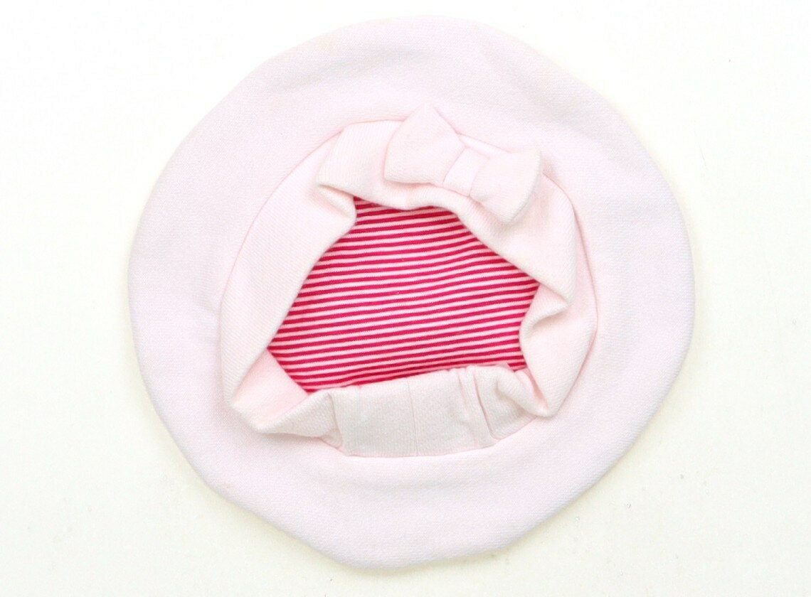 �ץ��Хȡ� PETIT BATEAU ˹�� Hat/Cap ���λ� �ԥ󥯡���ܥ� �Ҷ��� �٥ӡ��� ���å� �����ȥ�å� �桼���� ����šۥ��å����٥ӡ����ޥ��˥ƥ�