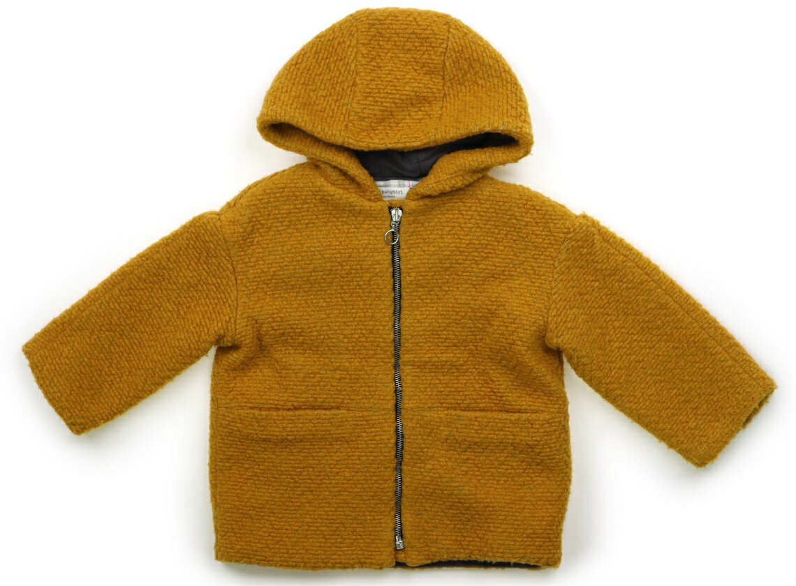 ザラ ZARA コート・ジャンパー 95 女の子 マスタード 子供服 ベビー服 キッズ アウトレット ユーズド 【中古】キッズ・ベビー・マタニティ