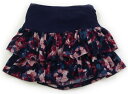 アナスイ ANNA SUI ショートパンツ 110 女の子 紺、花 子供服 ベビー服 キッズ アウトレット ユーズド 【中古】キッズ・ベビー・マタニティ