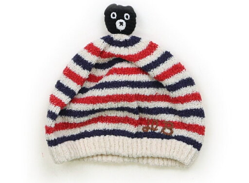 ダブルB Double B 帽子 Hat/Cap 男の子 アイボリー、赤・紺ボーダー 子供服 ベビー服 キッズ アウトレット ユーズド 【中古】キッズ・ベビー・マタニティ ダブルB Double B 帽子 Hat/Cap 男の子 アイボリー、赤・紺ボーダー 子供服 ベビー服 キッズ アウトレット ユーズド 【中古】キッズ・ベビー・マタニティ