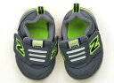 ニューバランス New Balance 室内用ベビーシューズ 靴12cm~ 男の子 グレー・ライムグリーン 子供服 ベビー服 キッズ アウトレット ユーズド 【中古】キッズ・ベビー・マタニティ
