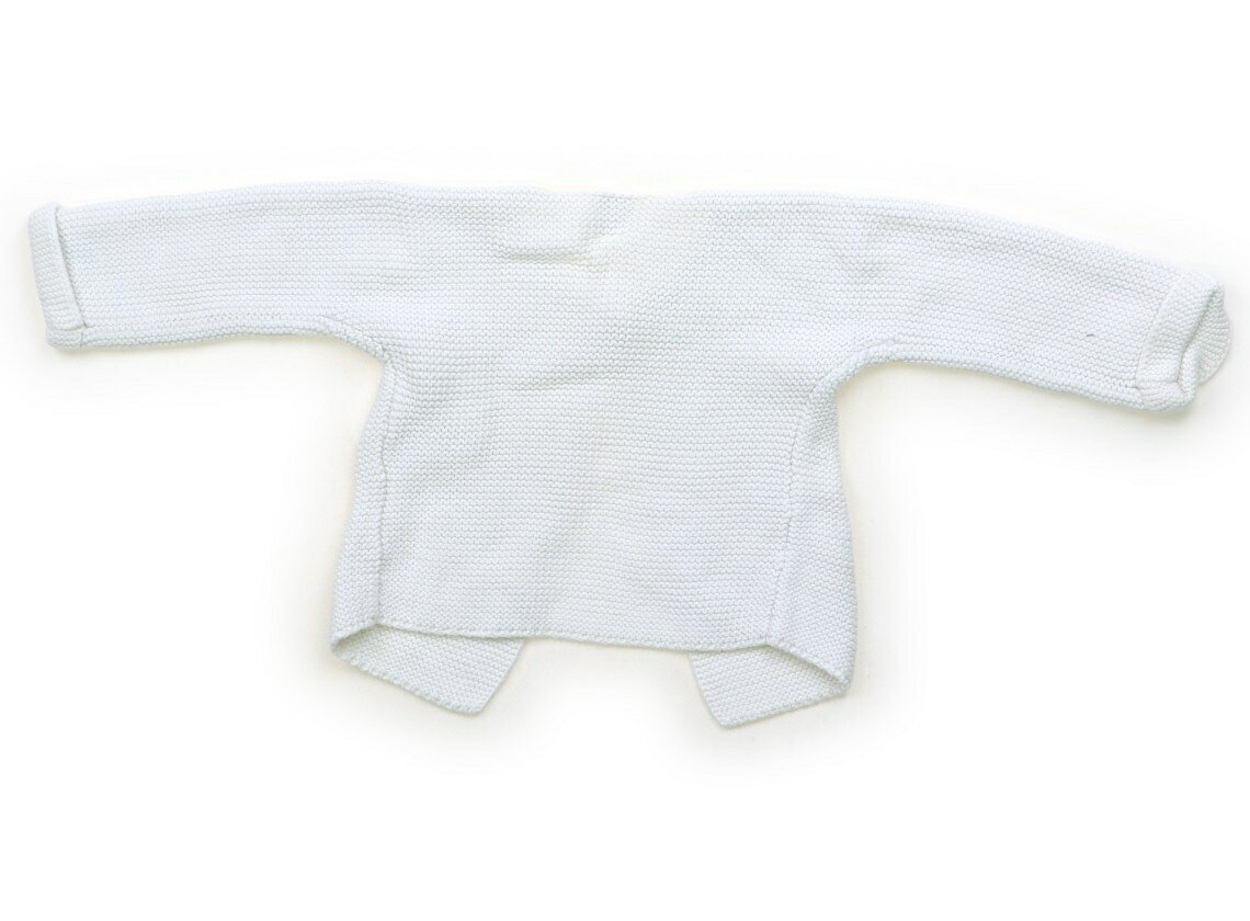 プチバトー PETIT BATEAU カーディガン 70 女の子 ホワイト 子供服 ベビー服 キッズ アウトレット ユーズド 【中古】キッズ・ベビー・マタニティ