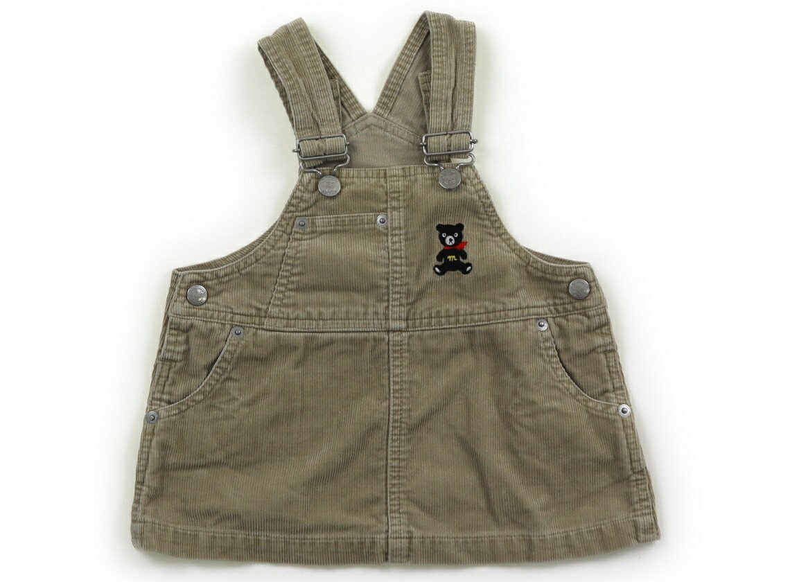 ダブルB Double B ジャンパースカート 80 女の子 ベージュ 子供服 ベビー服 キッズ アウトレット ユー..