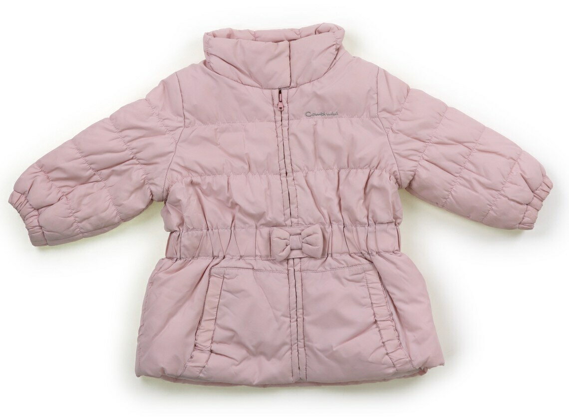 コンビミニ Combimini コート・ジャンパー 90 女の子 パステルピンク 子供服 ベビー服 キッズ アウトレット ユーズド 【中古】キッズ・ベビー・マタニティ