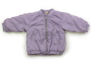 プティマイン petit main コート・ジャンパー 80 女の子 ライラック 子供服 ベビー服 キッズ アウトレット ユーズド 【中古】キッズ・ベビー・マタ...