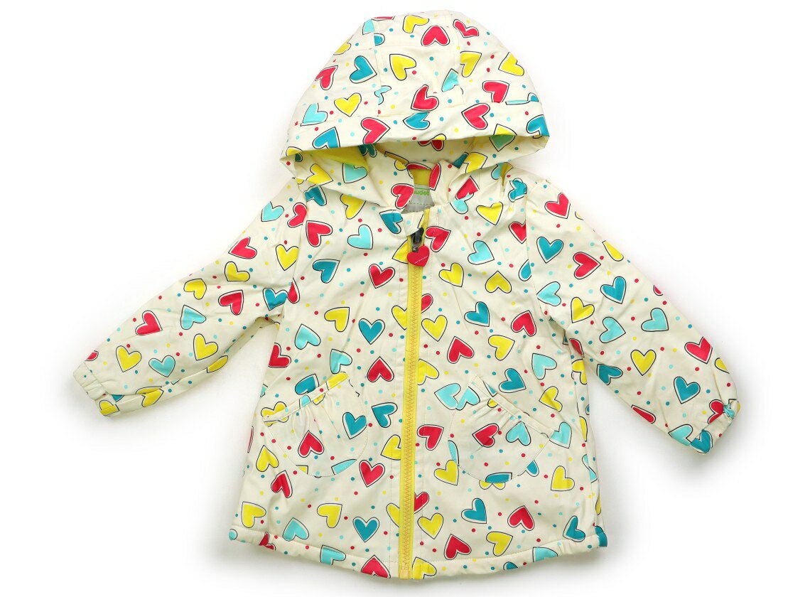 ヴェルボデ VERTBAUDET コート・ジャンパー 90 女の子 ホワイト・ピンク・イエロー・ブルー・ハート・ドット 子供服 ベビー服 キッズ アウトレット ...