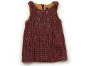 ザラ ZARA ジャンパースカート 95 女の子 レッド 子供服 ベビー服 キッズ アウトレット ユーズド 【中古】キッズ・ベビー・マタニティ
