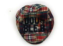 ダブルB Double B 帽子 Hat/Cap 男の子 青・ピンク・黄色チェック、クマ 子供服 ベビー服 キッズ アウトレット ユーズド 【中古】キッズ・ベビ...