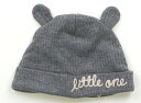 ネクスト NEXT 帽子 Hat/Cap 女の子 グレー、ピンクの英文字 子供服 ベビー服 キッズ アウトレット ユーズド 【中古】キッズ・ベビー・マタニティ
