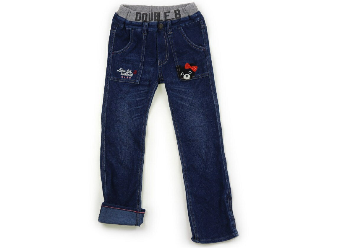 ダブルB Double B ジーンズ 80 女の子 デニムブルー 子供服 ベビー服 キッズ アウトレット ユーズド 【中古】キッズ・ベビー・マタニティ