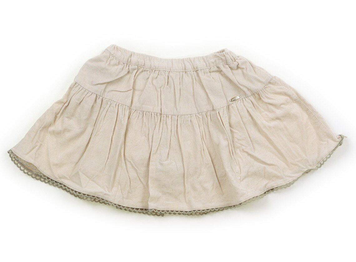 プティマイン petit main スカート 110 女の子 アイボリー 子供服 ベビー服 キッズ アウトレット ユーズド 【中古】キッズ・ベビー・マタニティ