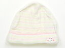 ミキハウス miki HOUSE 帽子 Hat/Cap 女の子 ピンク系ボーダー 子供服 ベビー服 キッズ アウトレット ユーズド 【中古】キッズ・ベビー・マタ...