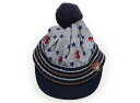 ミキハウス miki HOUSE 帽子 Hat/Cap 男の子 グレー、ネイビー、車柄 子供服 ベビー服 キッズ アウトレット ユーズド 【中古】キッズ・ベビー...