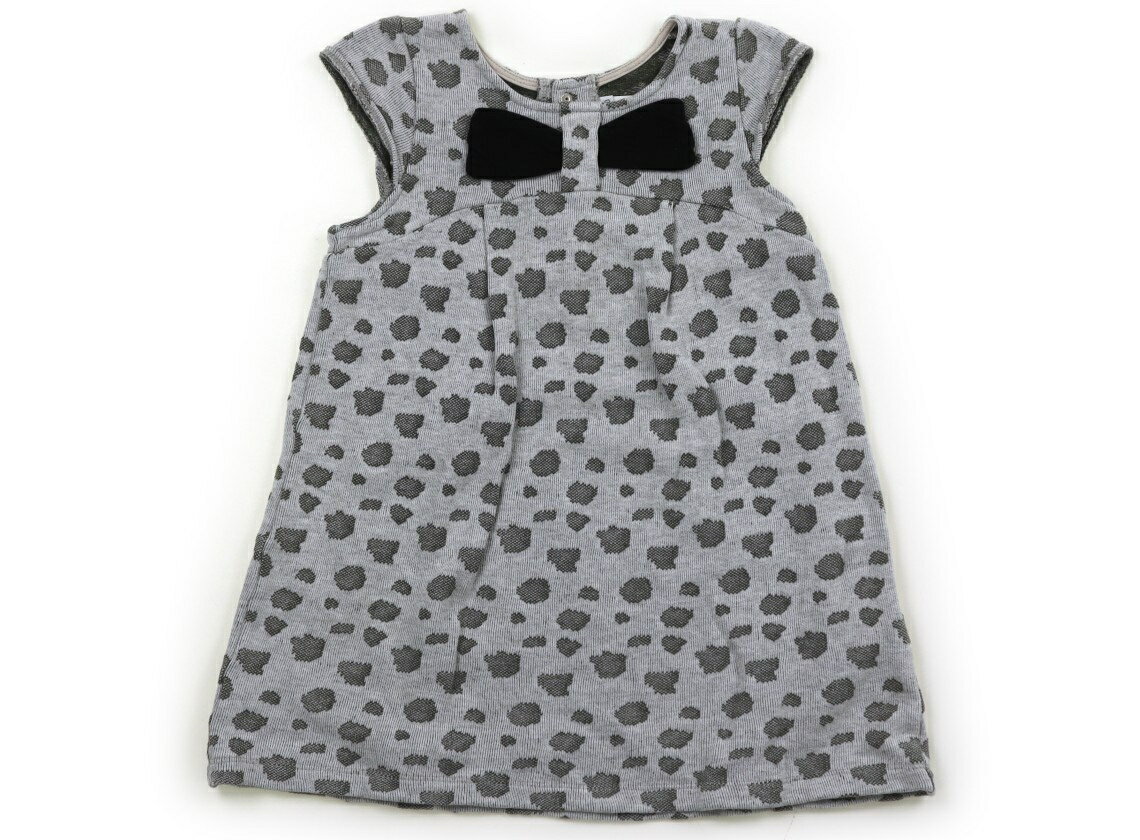 べべ BeBe ワンピース 100 女の子 カーキレオパード 子供服 ベビー服 キッズ アウトレット ユーズド 【中古】キッズ・ベビー・マタニティ