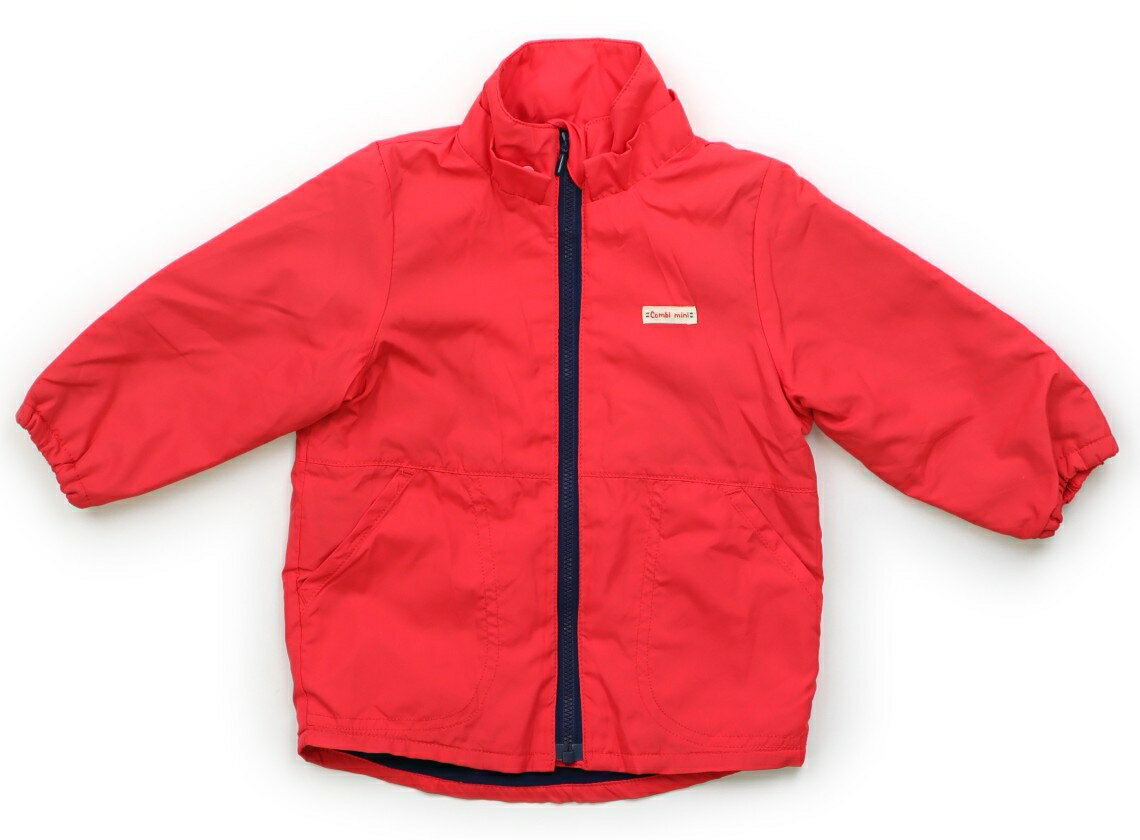 コンビミニ Combimini コート・ジャンパー 80 男の子 ピンク系、紺 子供服 ベビー服 キッズ アウトレット ユーズド 【中古】キッズ・ベビー・マタニ...