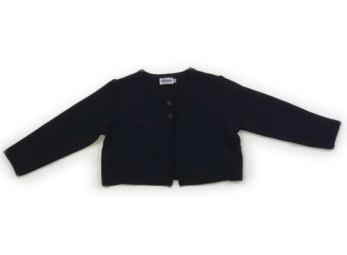 ミキハウス miki HOUSE カーディガン 100 女の子 ネイビー 子供服 ベビー服 キッズ アウトレット ユー..