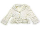 エニィファム anyFAM ジャケット・ブレザー 120 女の子 白 子供服 ベビー服 キッズ アウトレット ユーズド 【中古】キッズ・ベビー・マタニティ