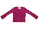 ザラ ZARA カーディガン 120 女の子 マゼンダ 子供服 ベビー服 キッズ アウトレット ユーズド 【中古】キッズ・ベビー・マタニティ
