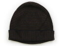 プチバトー PETIT BATEAU 帽子 Hat/Cap 男の子 こげ茶 ネイビー ボーダー 子供服 ベビー服 キッズ アウトレット ユーズド 【中古】キッズ...