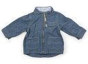 コンビミニ Combimini ブルゾン・Gジャン 80 男の子 ブルー 子供服 ベビー服 キッズ アウトレット ユーズド 【中古】キッズ・ベビー・マタニティ(4)