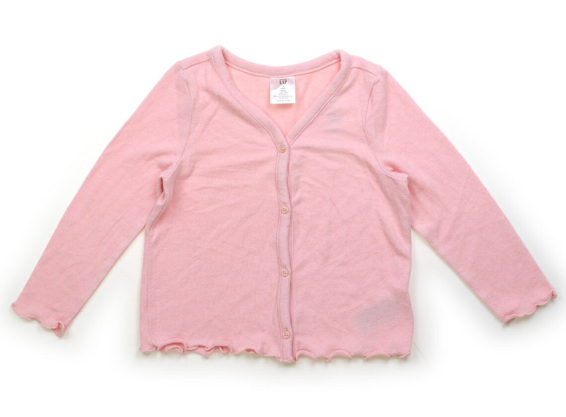 ギャップ GAP カーディガン 100 女の子 ピンク 子供服 ベビー服 キッズ アウトレット ユーズド 【中古】キッズ・ベビー・マタニティ