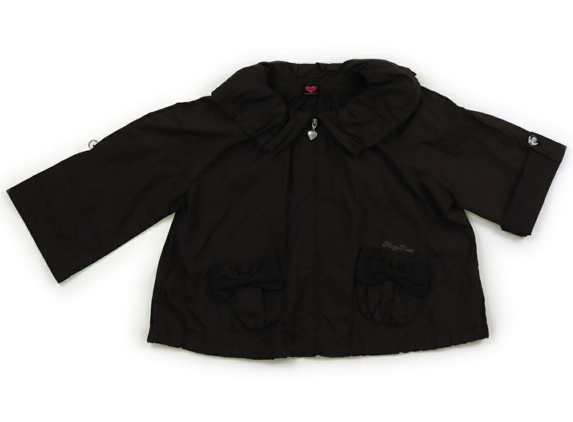 メゾピアノ mezzo piano ブルゾン・Gジャン 150 女の子 こげ茶 子供服 ベビー服 キッズ アウトレット ユーズド 【中古】キッズ・ベビー・マタニ...