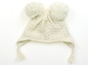 ネクスト NEXT 帽子 Hat/Cap 女の子 白、ボンボン 子供服 ベビー服 キッズ アウトレット ユーズド 【中古】キッズ・ベビー・マタニティ