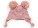 ネクスト NEXT 帽子 Hat/Cap 女の子 ピンク、ボンボン 子供服 ベビー服 キッズ アウトレット ユーズド 【中古】キッズ・ベビー・マタニティ