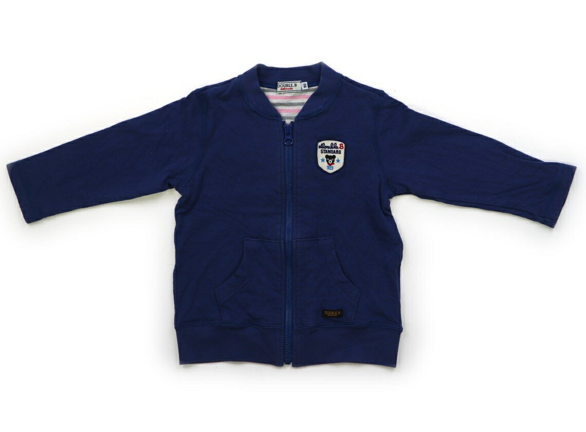 Cardigans - ダブルB Double B カーディガン 90 女の子 コバルトブルー 子供服 ベビー服 キッズ アウトレット ユーズド 【中古】キッズ・ベビー・マタニティ