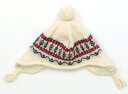 バーバリー BURBERRY 帽子 Hat/Cap 男の子 アイボリー、赤・黒の柄 子供服 ベビー服 キッズ アウトレット ユーズド 【中古】キッズ・ベビー・マ...