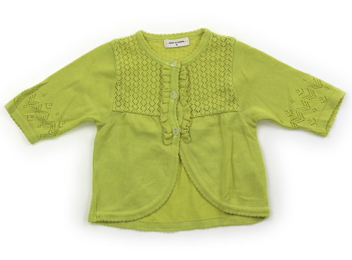センスオブワンダー Sense of Wonder カーディガン 90 女の子 ライトグリーン 子供服 ベビー服 キッズ ..