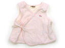 ホットビスケッツ Hot Biscuits ベビーベスト 50 女の子 パステルピンク 子供服 ベビー服 キッズ アウトレット ユーズド 【中古】キッズ・ベビー...