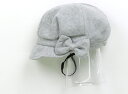 ニットプランナー(KP) Knit Planner(KP) 帽子 Hat/Cap 女の子 グレー、リボン 子供服 ベビー服 キッズ アウトレット ユーズド 【中...