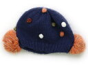ラブ&ピース&マネー Love&Peace&Money 帽子 Hat/Cap 女の子 ネイビー、ピンク、ボンボン 子供服 ベビー服 キッズ アウトレット ユーズ...