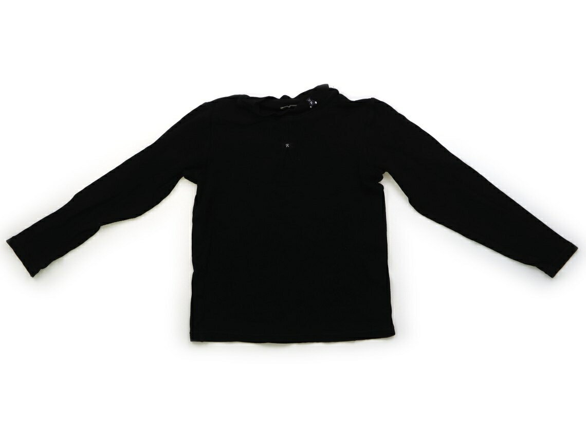 ファミリア familiar Tシャツ・カットソー 130 女の子 ブラック 子供服 ベビー服 キッズ アウトレット ユーズド 【中古】キッズ・ベビー・マタニティ