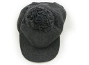 プティマイン petit main 帽子 Hat/Cap 女の子 グレー 子供服 ベビー服 キッズ アウトレット ユーズド 【中古】キッズ・ベビー・マタニティ