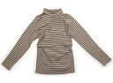 ミルクティー Milk Tea 授乳服 ママ向けアイテム モカ アイボリー ボーダー 子供服 ベビー服 キッズ アウトレット ユーズド 【中古】キッズ・ベビー・...