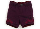 アナスイ ANNA SUI ショートパンツ 80 女の子 パープル 子供服 ベビー服 キッズ アウトレット ユーズド 【中古】キッズ・ベビー・マタニティ