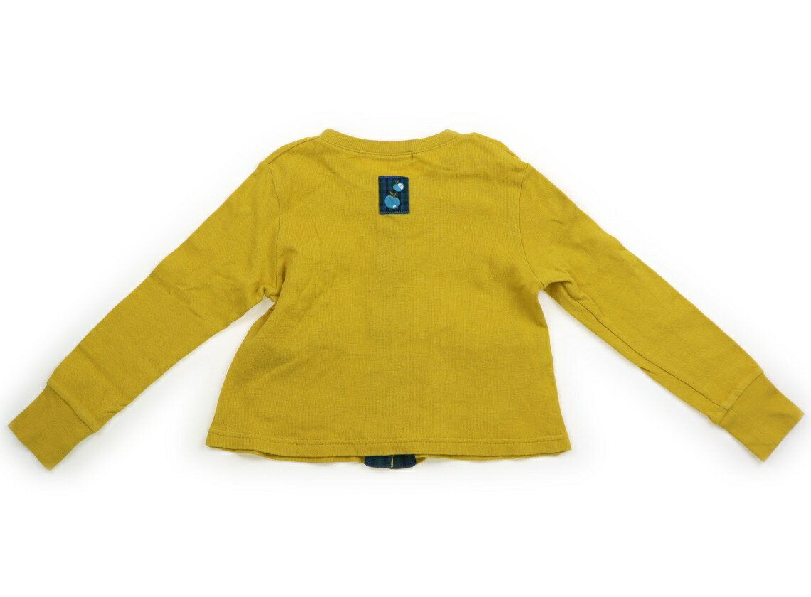 CarryOnのファミリア familiar カーディガン 110 女の子 イエロー 子供服 ベビー服 キッズ アウトレット ユーズド 【中古】キッズ・ベビー・マタニティ｜アングル2